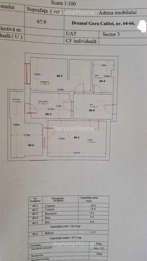 Direct Proprietar - Vanzare apartament 2 camere, bloc nou, Metrou Nicolae Teclu - 10