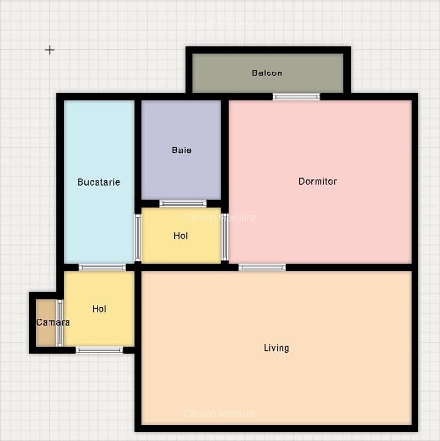 Apartament 2 camere, ultracentral, Aleea Domneasca - direct proprietar - 7