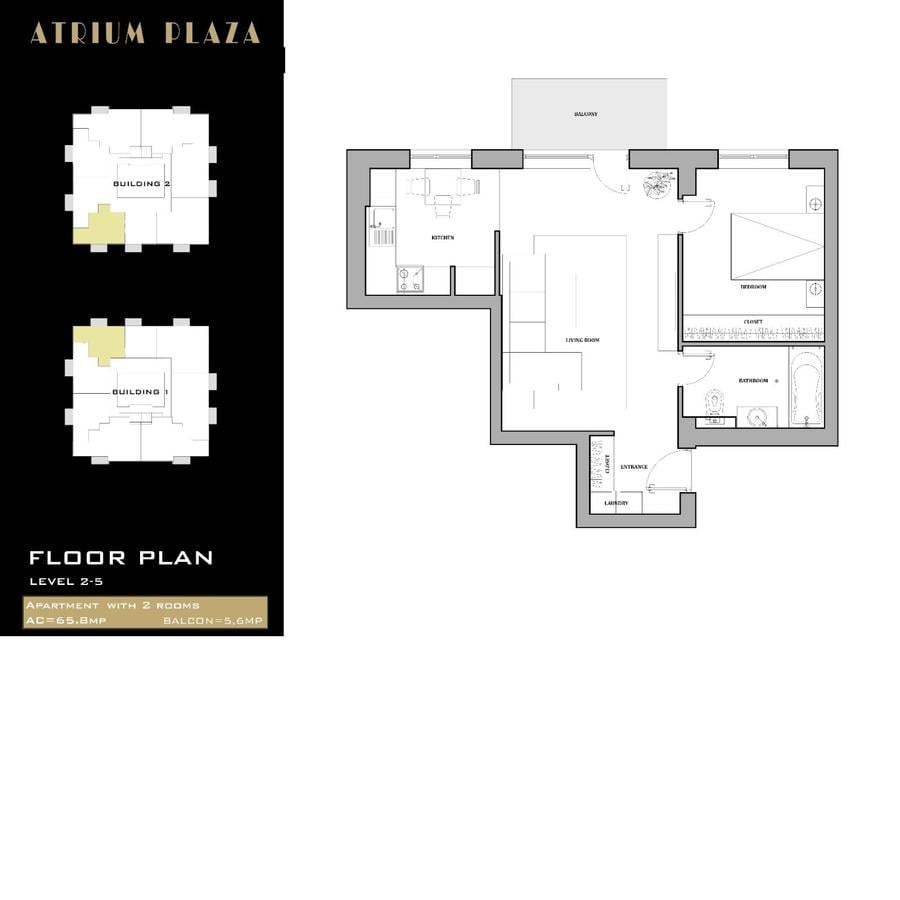Apartament cu 2 camere semidecomandat în Sisești - 11