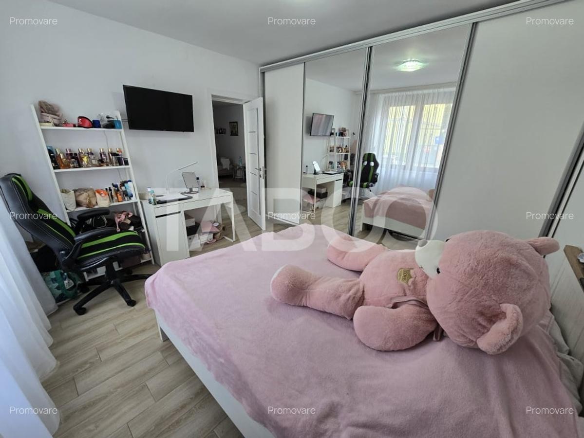Apartament decomandat 66 utili 3 camere pivnita Turnisor Sibiu - 13