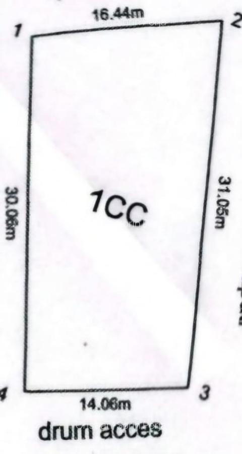 Teren de vanzare cartier Trivale 460 mp - 1