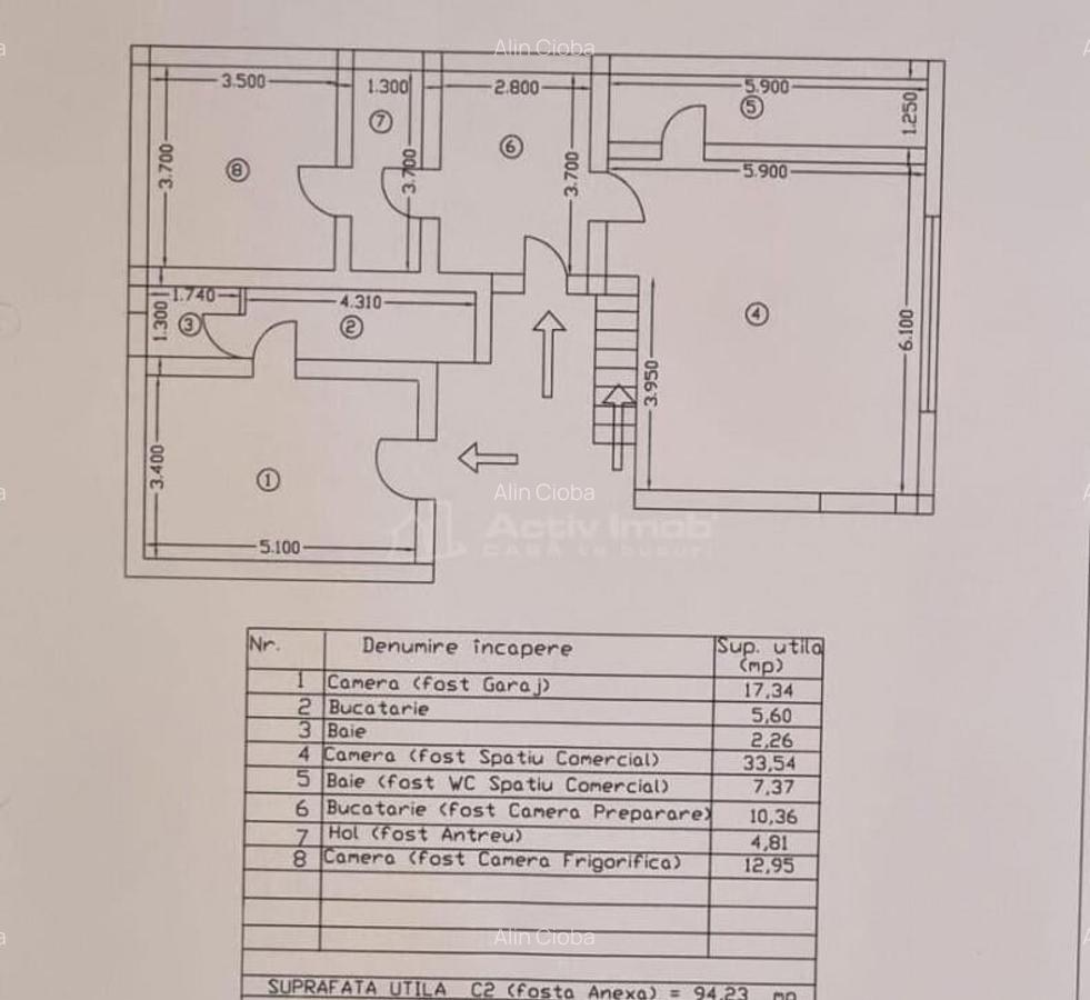 Casa cu trei apartamente plus spatiu comercial, cartier Buda - 7