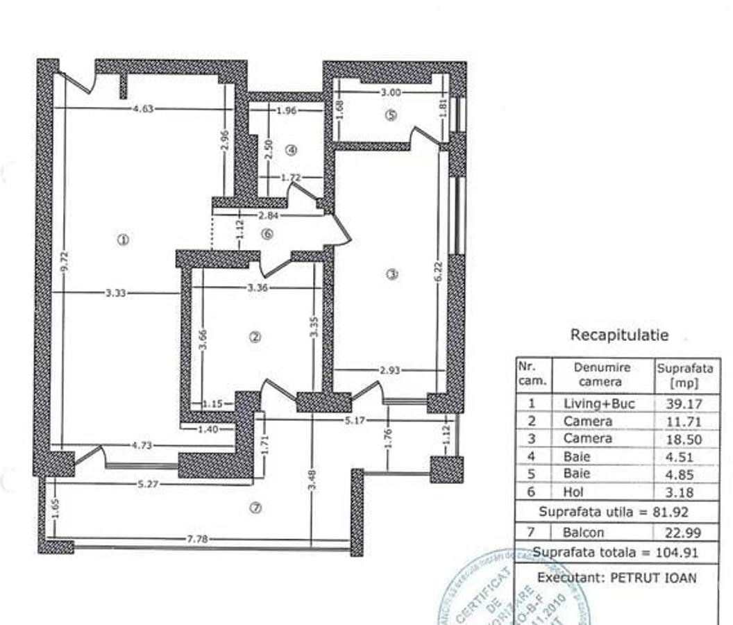 Apartament cu 3 camere decomandat în Bucureștii Noi - 14