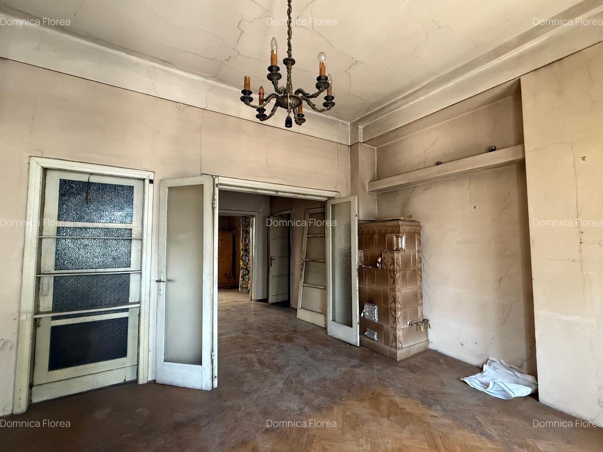 Vanzare  3 camere  Dorobanti – parter în bloc tip vilă, ideal investiție - 2