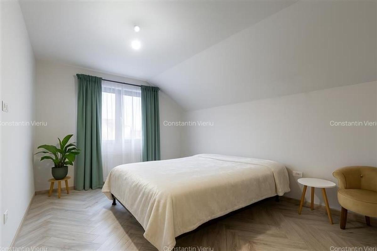 Casa Premium,P+M,4camere,2 bai,2 terase,1,000 mp teren,garaj,Tarlungeni Izvor Br - 9