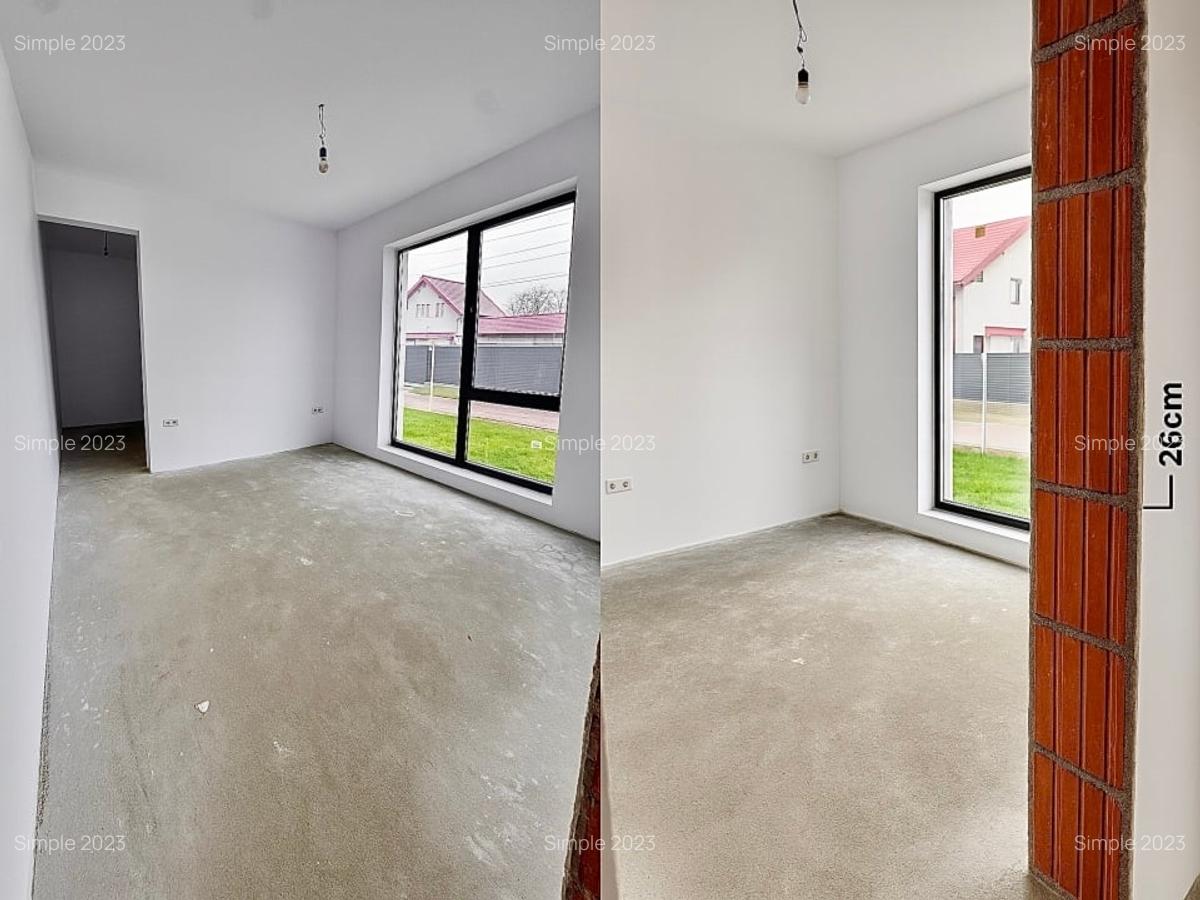 Casă parter 4 camere, acces asfalt + canalizare, apă, gaz, curent în Crevedia - 10