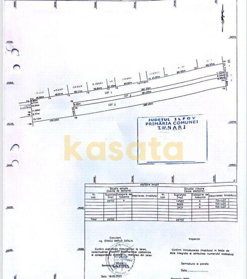 Teren de vanzare | Tunari | 10385 mp - 2