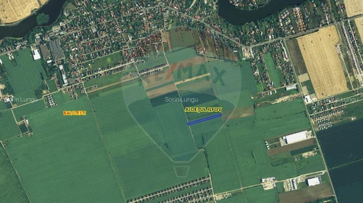Teren 4,769mp Balotesti - 2