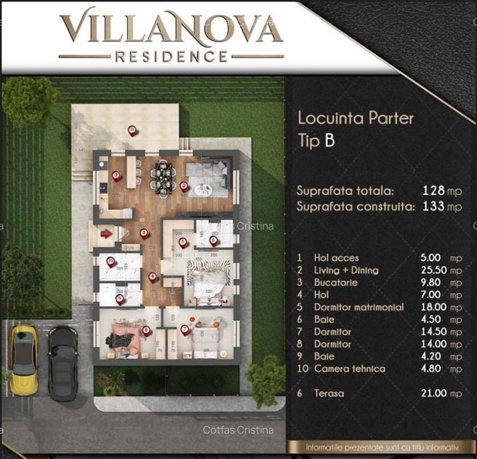 Casa cu ventilatie HVAC | Pompa de caldura | Panouri fotovoltaice | Smart Home - 18