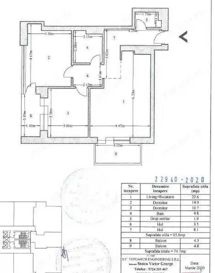 Apartament 3 camere Titan I Evocasa Armonia I boxa + parcare I COM 0% - 3