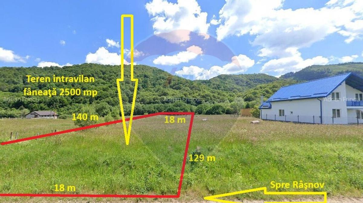 Teren intravilan, 2500 mp, Rasnov, Glajarie - 2