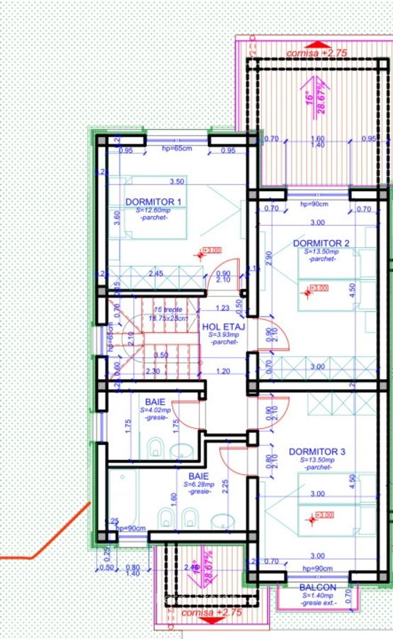 PROIECT EXCEPTIONAL, CASA CU GARAJ, DUMBRAVITA - 11