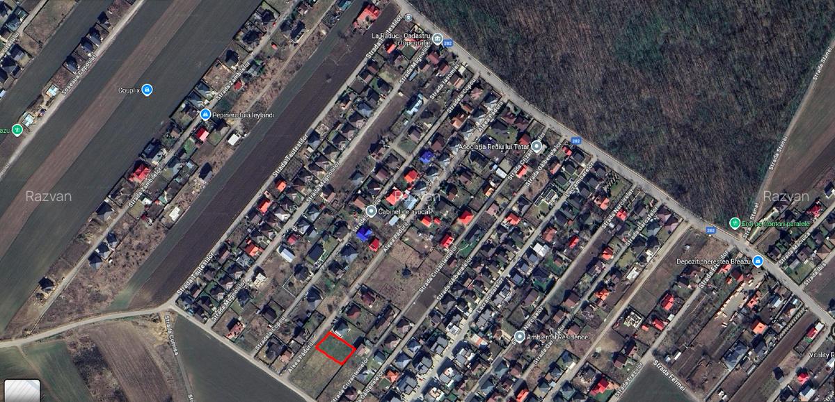 Teren intravilan Breazu 1000mp - 3