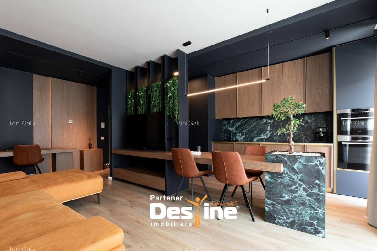 Apartament modern cu 2 camere 65 mp, mobilat si utilat premium - Silk District - 4