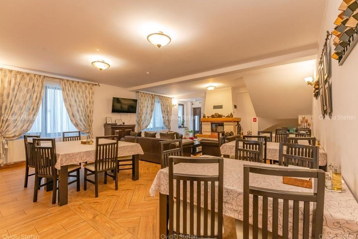 Pensiune Râșnov, 13 camere plus locuință proprietar, zonă Cetate - 4