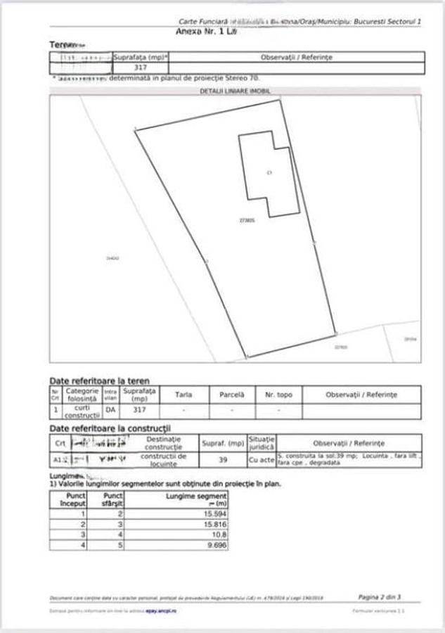 Teren intravilan 317mp | Herastrau | Oportunitate de investitie - 2