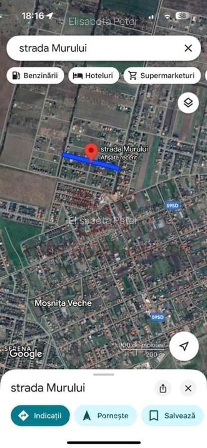 Teren intravilan 641 mp, deschidere 21 m - Str.  Zmeurului - 8