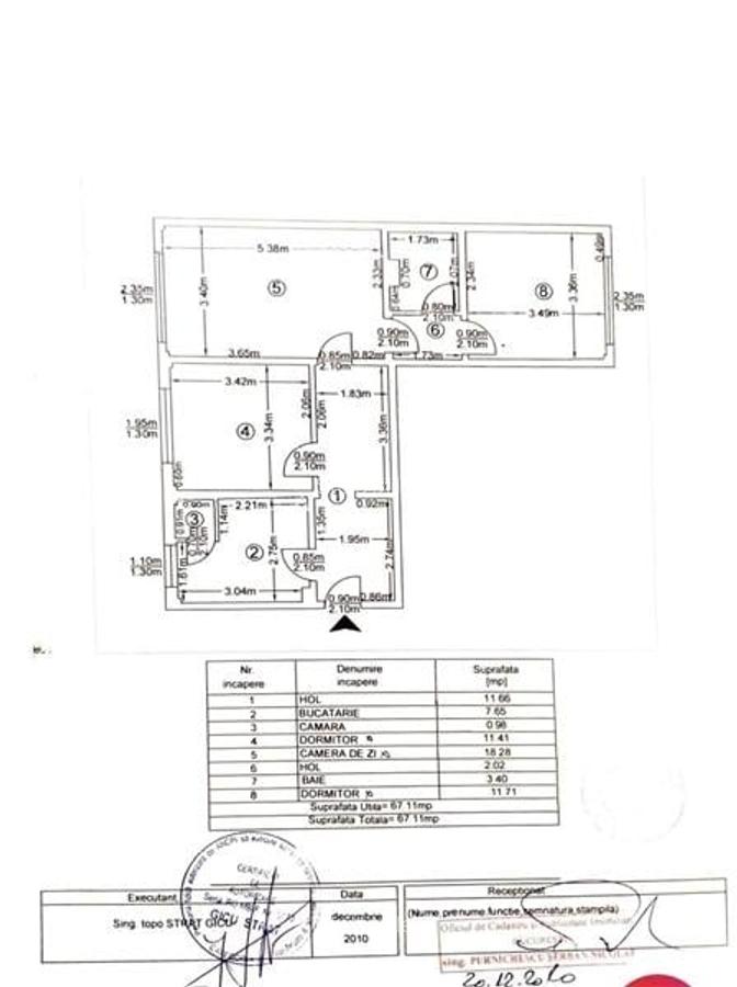 Apartament cu 3 camere decomandat în Dorobanți - 5