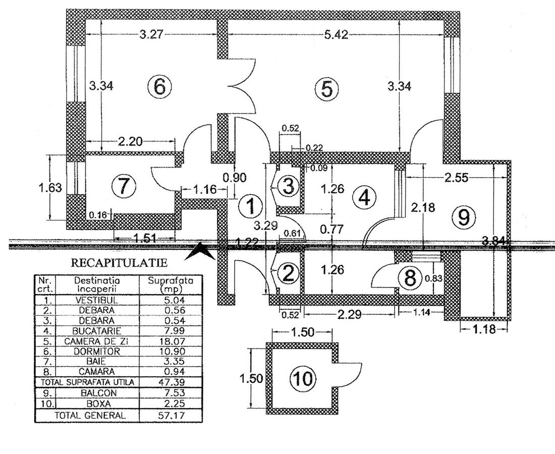 Baba Novac, Dristor, parc IOR - 1