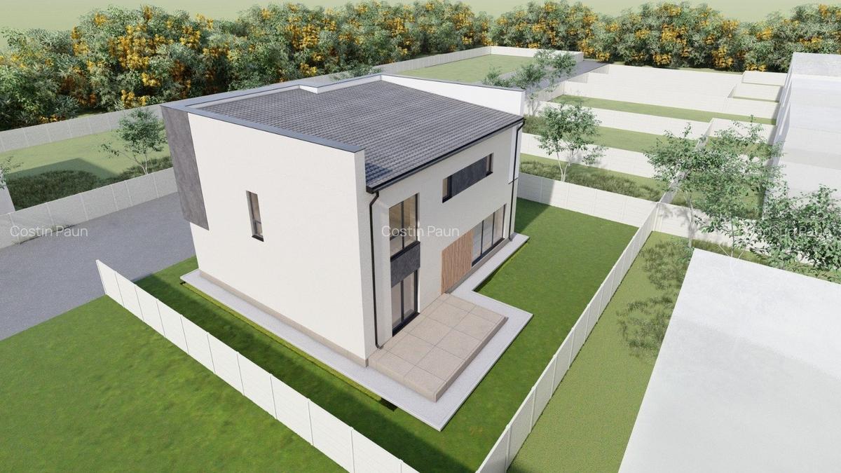 Casa individuala cu 5 camere. Teren 400 mp. Comision 0 - 4