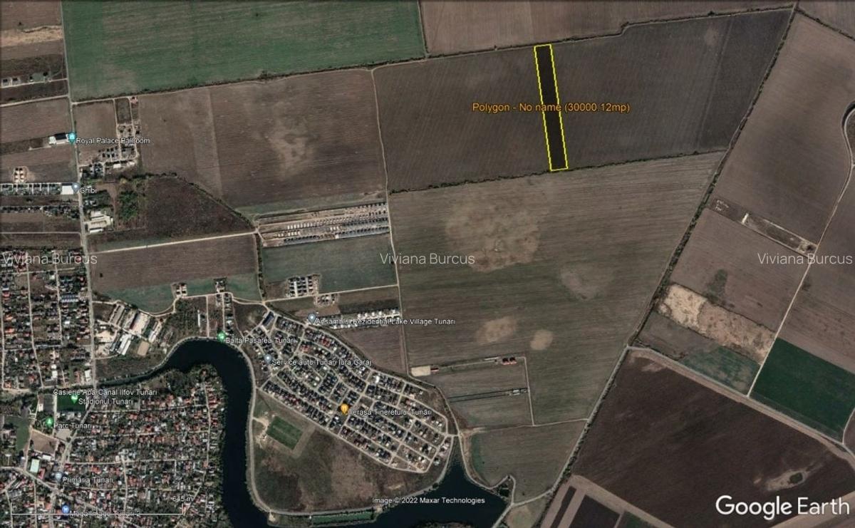 Teren Construcții intravilan de 30000 mp, în Tunari - 1