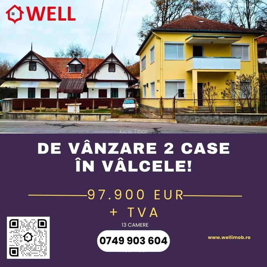 Casă cu 13 camere în Vâlcele - 1