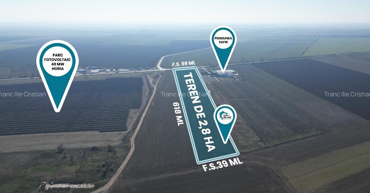 Teren de 2,8 ha pentru dezvoltare industriala, horeca sau fotovoltaice - 4