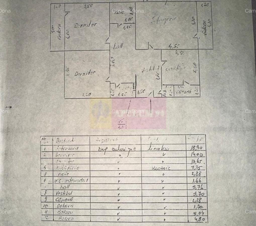 Vanzare apartament de 3 camere Tineretului-Pasaj - 10