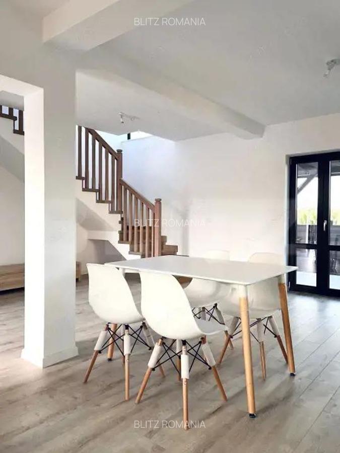 Casa moderna, tip duplex, de inchiriat, 88 mp + 200 mp teren, zona Lisaura - 1