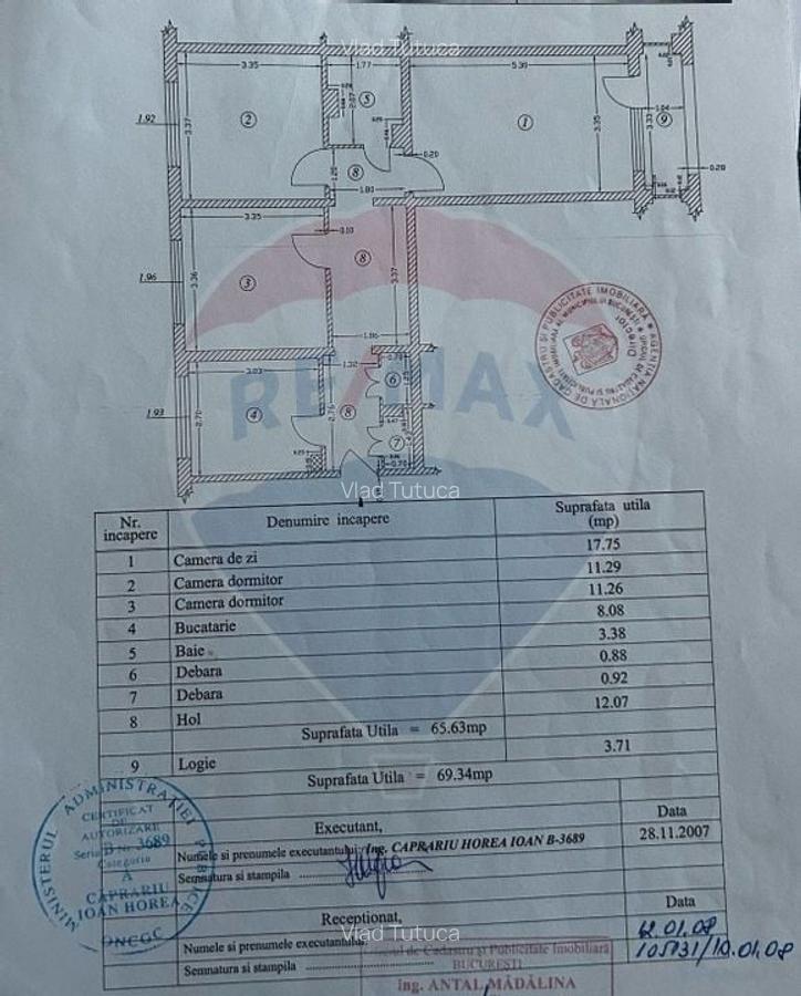 Apartament decomandat cu 3 camere de vanzare in zona Colentina Ghica - 25