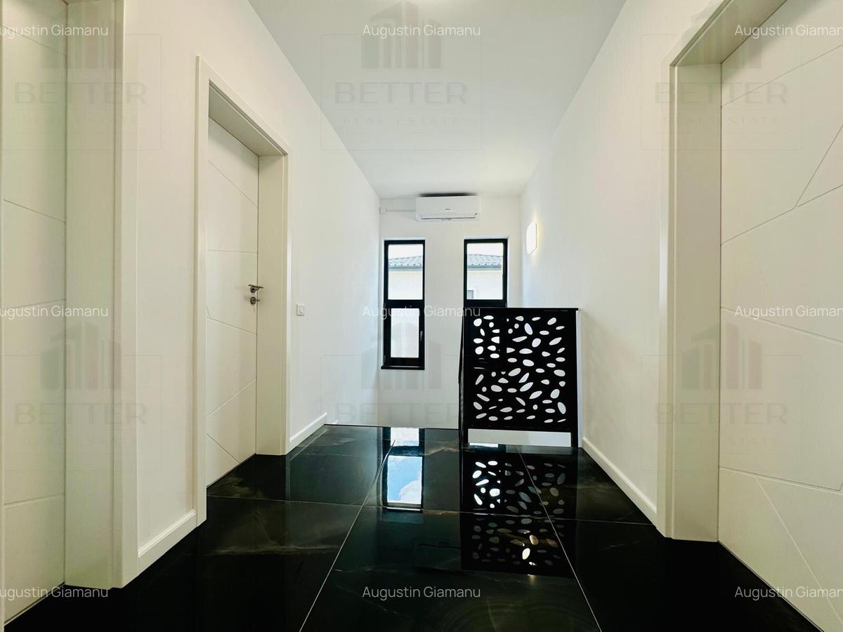 Casă modernă de vânzare 4 camere, 3 băi, terasă travertin–Gata de mutat, Berceni - 8