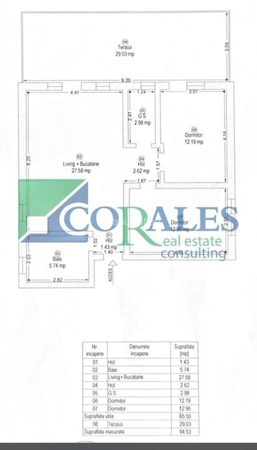 Bloc nou - FINALIZAT, 2 bai cu geam, Mobilat si Utilat. Terasa 29 MPU - 12