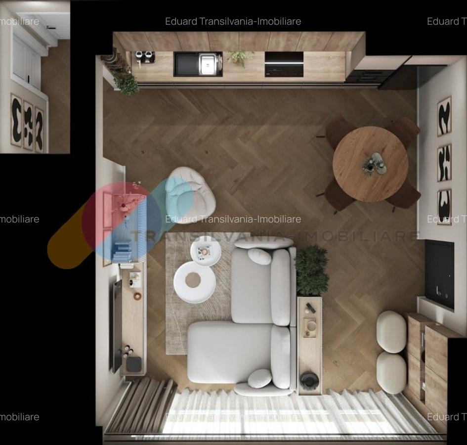 Apartament Nou, 60 Mp, cu 2 Terase si Parcare Subterana In Inima Orasului - 11