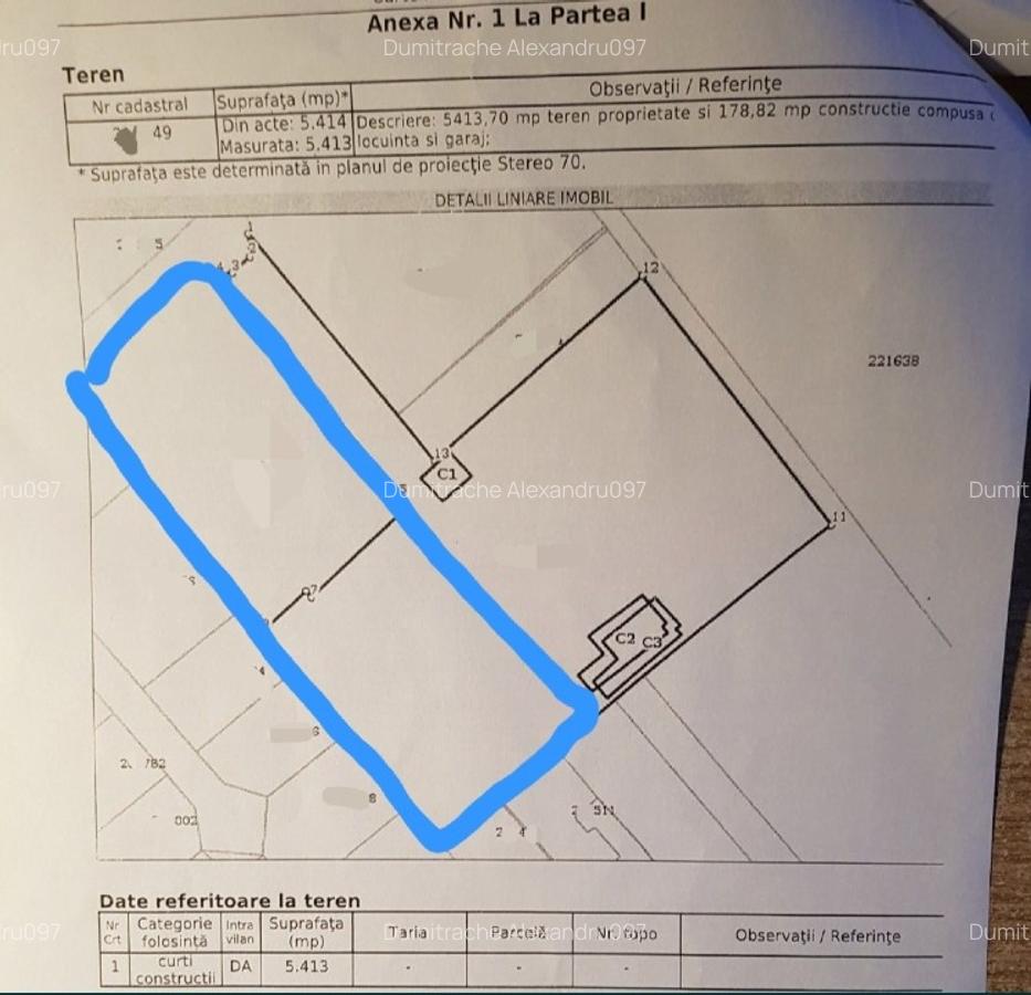 Teren de vânzare în Străulești, Sector 1 – 4.000 mp cu potențial MAXIM - 1