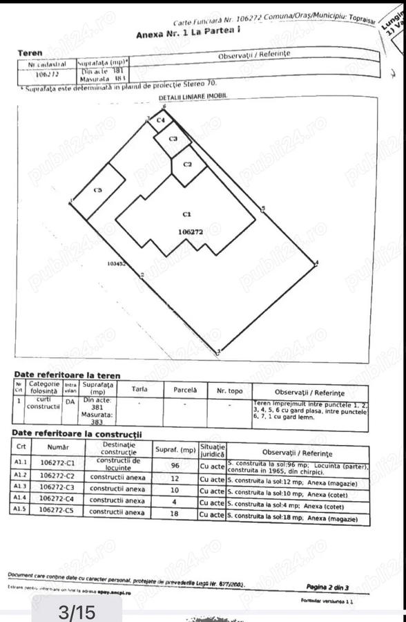 De vanzare CASA sau TEREN - 1
