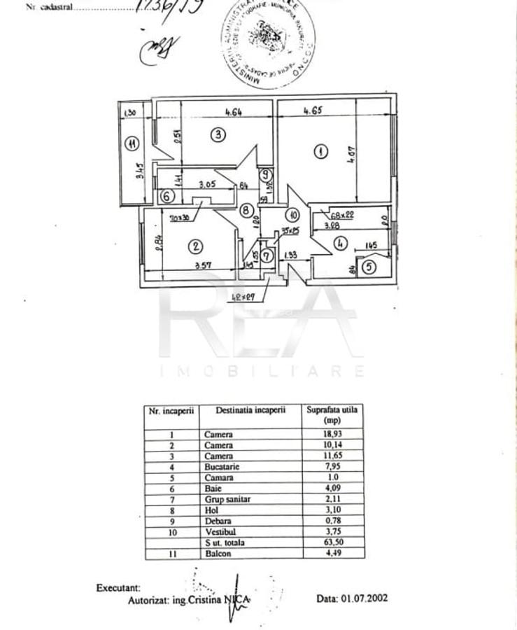 Apartament cu 3 camere in cartierul Fizicienilor - 15