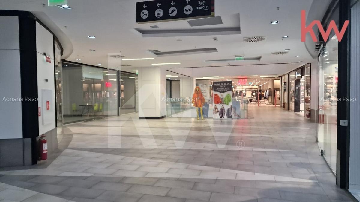 Spatii de inchiriat in complexul comercial Mercur la etajul 1 - 5