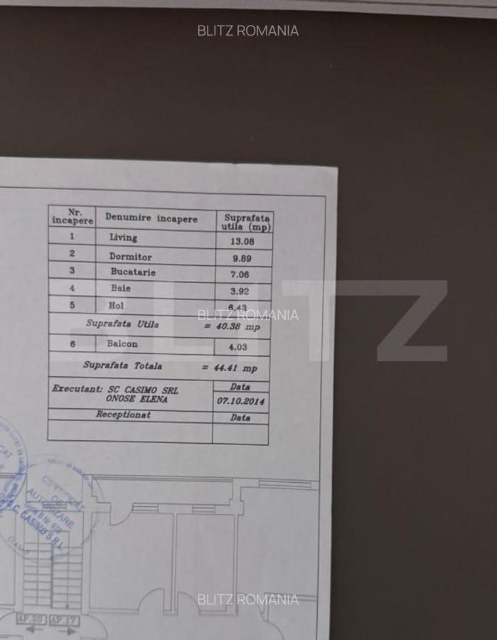 Apartament de 2 camere, 44 mp, zona Metalurgiei - 11