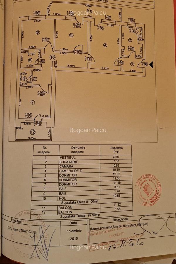 Iancului I 4 Camere I 98 MP I semidecomandat I Etaj 4 I bloc reabilitat - 13