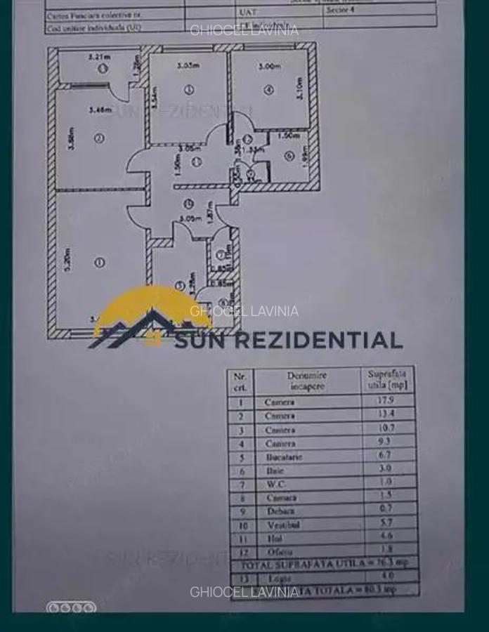 Berceni-Izvorul Rece, apartament 4 camere,bloc reabilitat - 15