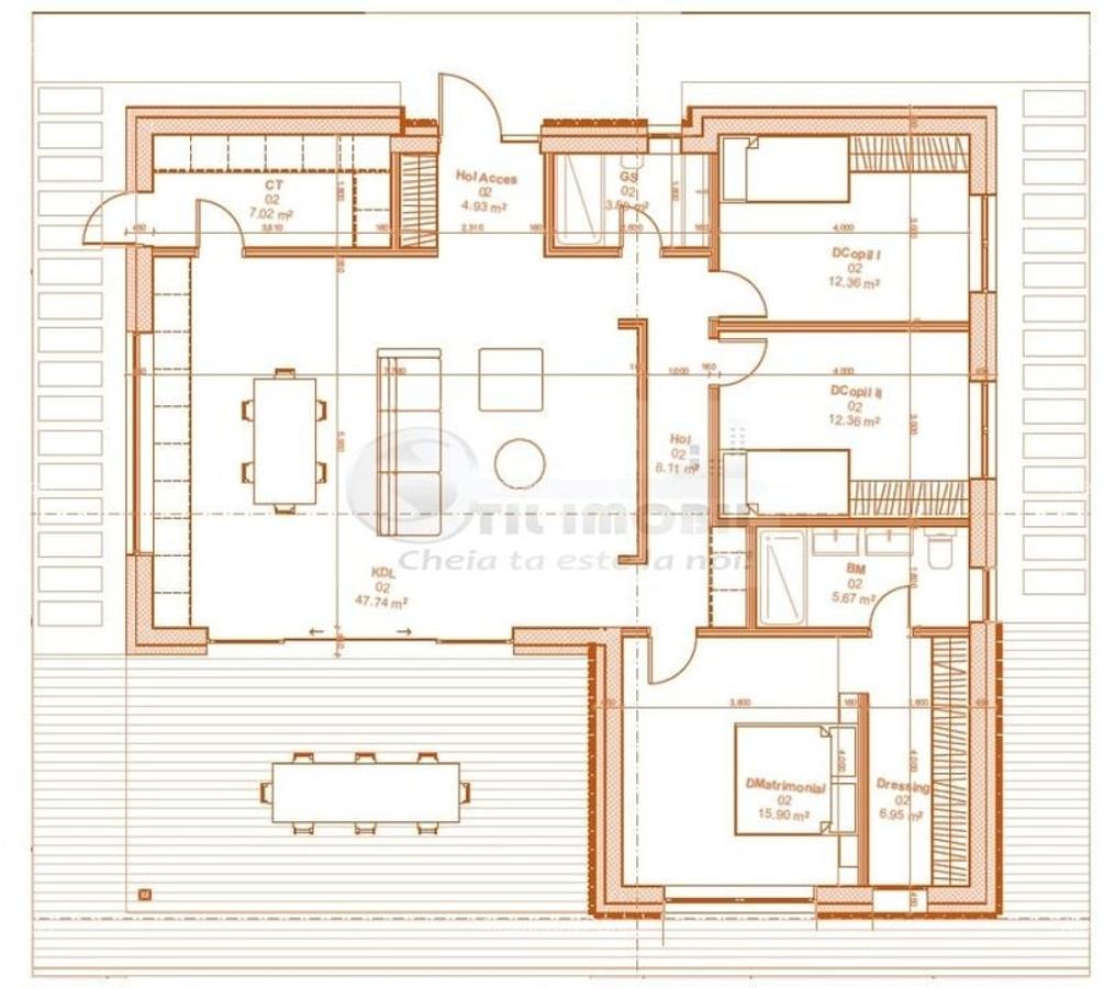 Casa plan parter - 145mp - Bucium - 4