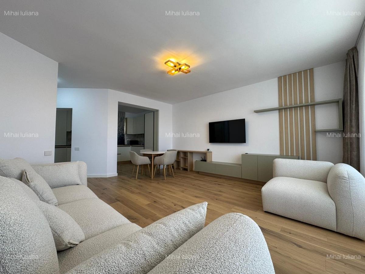 Inchiriere apartament cu 3 camere mobilat si terasa generoasa -Herastrau-nou! - 6