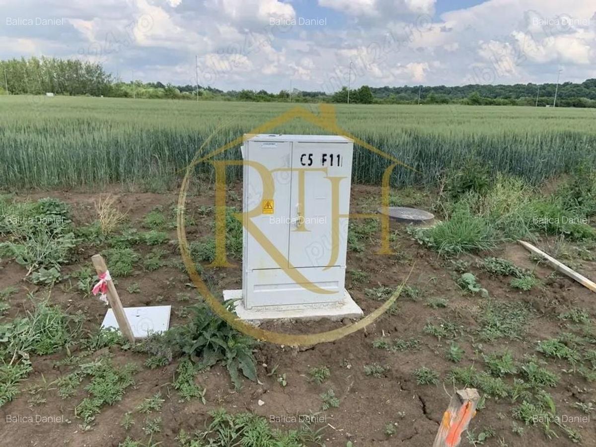 ? Teren de vânzare în Ghiroda cu toate utilitatile trase - Zona Bistra - 4