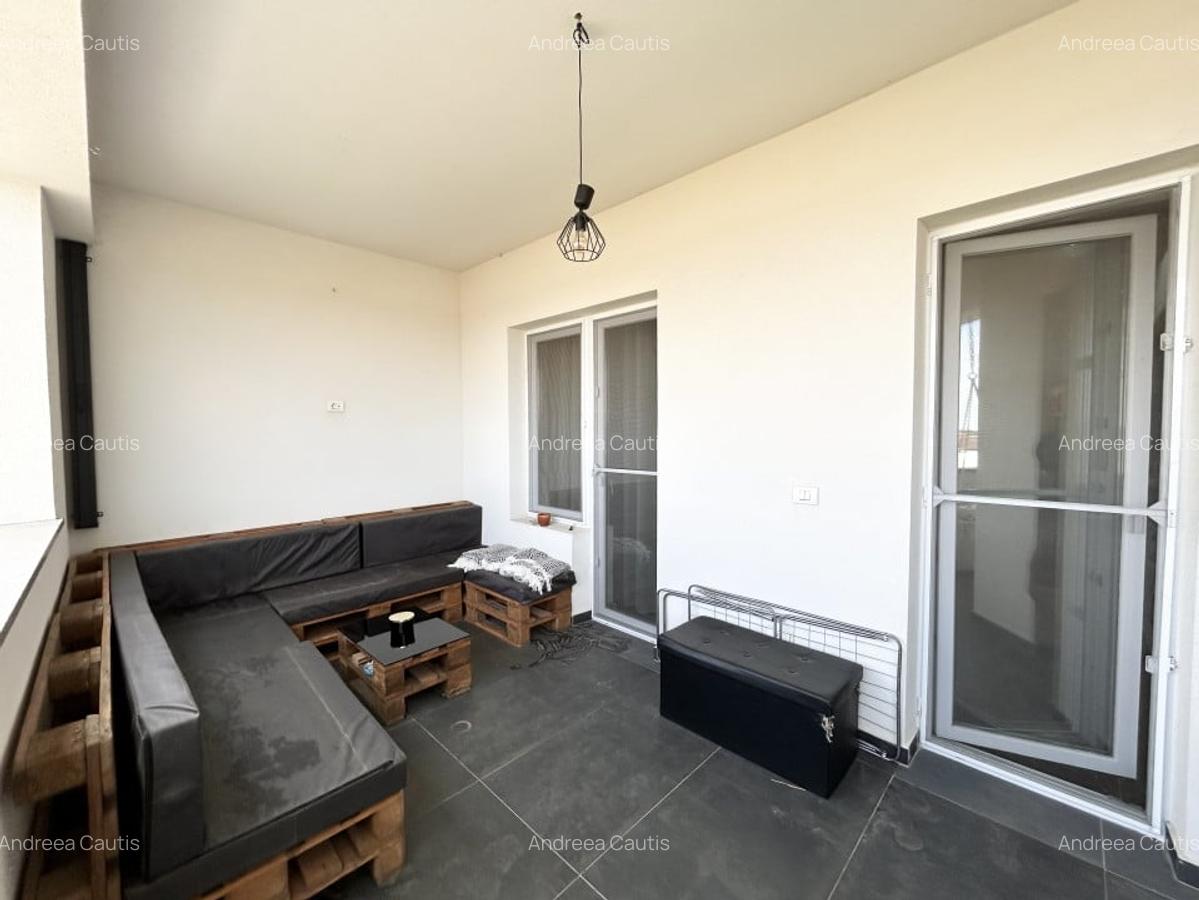 Apartament 2 camere, decomandat, terasa 18mp, mobilat si utilat in Giroc - 13
