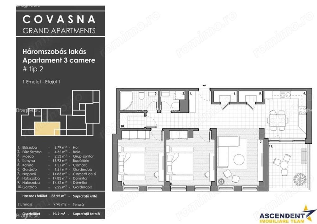 Spatiu comercial de exceptie:Proiect de apartamente aparthotel,Central,Covasna - 13 Spatiu comercial de exceptie:Proiect de apartamente aparthotel,Central,Covasna - 13
