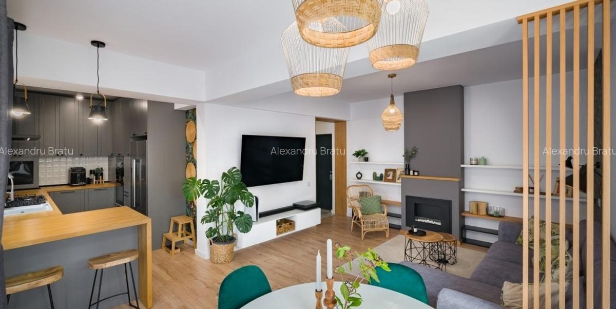 Casă modernă, complet mobilată și inteligent automatizată, în complex rezidenția - 1