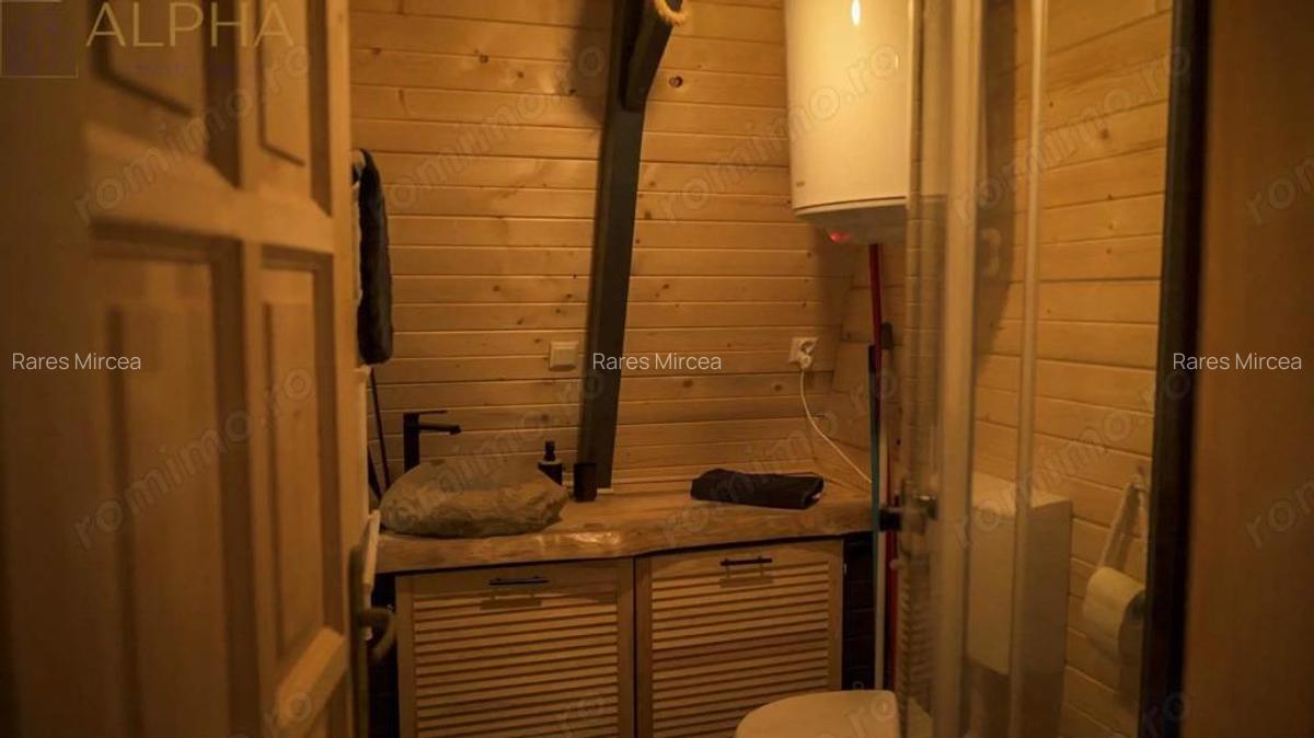 Cabana A Frame 115mp utili, Teren 3450mp, Coada Lacului Colibita - 12