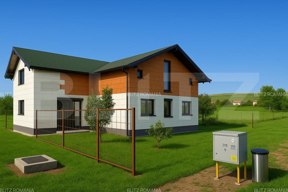 Casa spatioasa 224 mp, cu teren generos de 1.043 mp, in Salistea Noua - 2