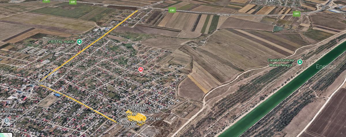 Construiește-ți casa la Cumpăna! Loturi 350 mp cu utilități ! - 2 Construiește-ți casa la Cumpăna! Loturi 350 mp cu utilități ! - 2