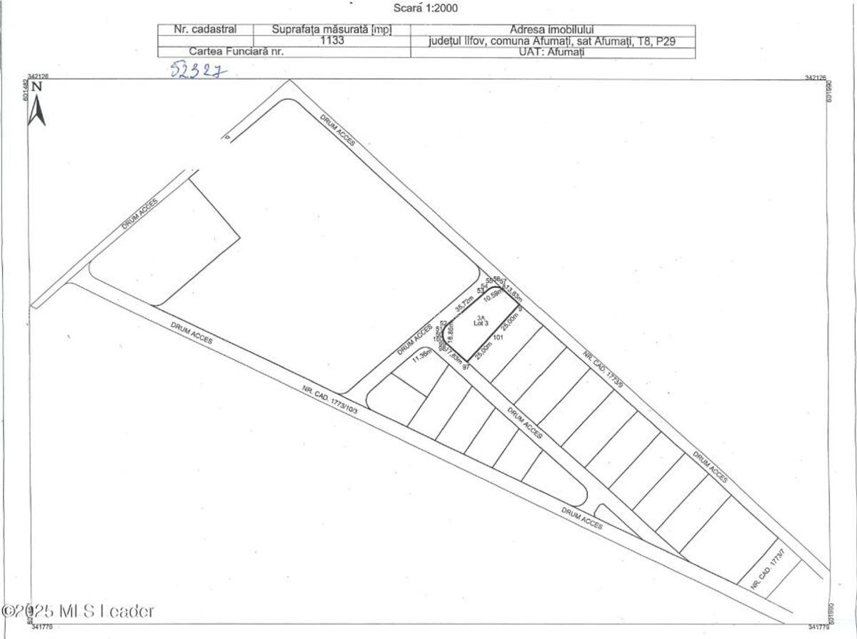 Teren intravilan de vanzare | Cartier rezidential deosebit | Afumati - 17